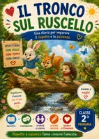 anteprima - Testo - Il tronco sul ruscello Rispetto Seconda Primaria - Pagina di copertina