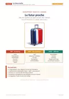 Vorschau - Arbeitsblätter - Le futur proche: aller + Infinitiv - Deckblatt