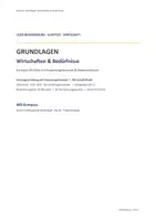 Vorschau - Arbeitsblätter - Kurztest Grundlagen Wirtschaft Kl. 11 - Seite 1