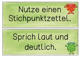 Vorschau - Poster - So wird dein Vortrag zum Hit - MONSTERSTARKE TIPPS - Seite 1