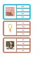 Voorbeeld - Nederlands lezen Raad het juiste woord spel Kern 1 tot 4 VLL - Pagina 2
