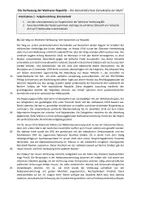 Vorschau - Stundenentwürfe - Unterrichtseinheit: Die Verfassung der Weimarer Republik - Seite 2