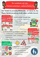 Vorschau - Arbeitsblätter - Verkehrsschilder Arbeitsblätter – kostenloses Freebie für Klasse 3/4 - Seite 1