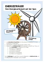 Vorschau - Spiele - Energieträger Interaktives Material - Deckblatt