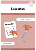 Vorschau - Anderer Materialtyp - Lesedinos - Lesepässe & Bastelvorlage - Deckblatt