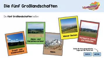 Vorschau - Arbeitsblätter - Die Großlandschaften Österreichs - Seite 3