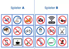 Vorschau - Spiele - Modalverben | Spiel | Bingo A1 DaF DaZ - Seite 1
