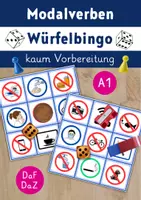Vorschau - Spiele - Modalverben | Spiel | Bingo A1 DaF DaZ - Deckblatt