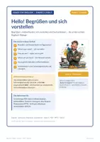 Vorschau - Arbeitsblätter - Ready for English! Startpaket Klasse 5 - Seite 1
