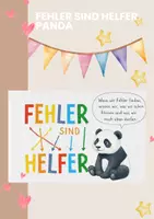 Vorschau - Mal- und Bastelvorlagen - Fehler sind Helfer Pandaklasse | Panda - Deckblatt