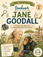 Vorschau - Stundenentwürfe - Jane Goodall | Berühmte Persönlichkeiten | Sachunterricht Klasse 3-4 - Deckblatt