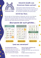Vorschau - Fördermaterial/Inklusion - Materialpaket zur Einschulung – Schulanfang 1. Klasse – Willkommensgruß – Geschenk für die 1. Klasse. Schulstart: Willkommen in der Schule. Lesezeichen, Urkunden, Grußkarten, Mutmachkarten & Gesprächskarten - Seite 3