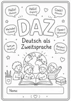 Vorschau - Arbeitsblätter - Deckblatt für den DAZ-Unterricht - Deckblatt