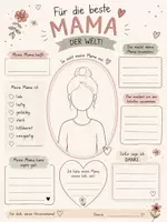 Vorschau - Arbeitsblätter - 💐 Herzensblätter - Muttertag, Vatertag & Lieblingsmensch - Seite 2