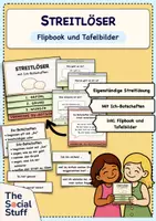 Vorschau - Arbeitsblätter - Ich-Botschaften Grundschule: Konflikte lösen - Rollenspiele + Streitlöser - Seite 1