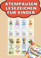 Vorschau - Bildkarten - 8 Atempausen-Lesezeichen – Ethik / Basteln - Deckblatt
