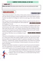 Vorschau - Arbeitsblätter - Slavery /Black lives matter Material - Seite 1