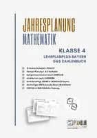 Vorschau - Lehrwerke/Schulbücher - JAHRESPLANUNG Mathe I Stoffverteilung I KLASSE 4 I Zahlenbuch I Bayern I LehrplanPlus - Deckblatt