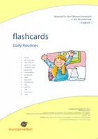 Vorschau - Bildkarten - daily routines - verbs: picture and word cards english flashcards - 16 Bildkarten Englisch - Deckblatt