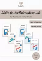 Vorschau - Anderer Materialtyp - Schilder für den Mathematikunterricht - Deckblatt