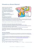 Vorschau - Bildkarten - daily routines - verbs: picture and word cards english flashcards - 16 Bildkarten Englisch - Seite 1