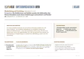 Vorschau - Lehrwerke/Schulbücher - KOMPETENZEN Mathe I Stoffverteilung I KLASSE 4 I Das Zahlenbuch I Bayern I LehrplanPLUS - Seite 3