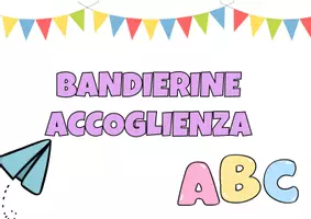 anteprima - Poster - BANDIERINE ACCOGLIENZA - Pagina di copertina