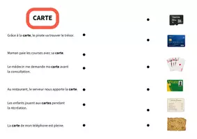 Aperçu - Feuilles d'exercices - Les mots caméléons - Page 2