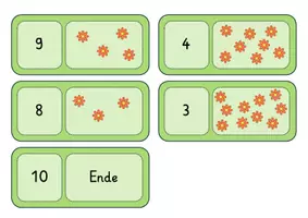 Vorschau - Spiele - Dominos Mengenerfassung - Zahlenraum bis 10 - Seite 2