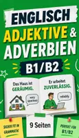 Vorschau - Stationenlernen - Adjektive, Adverbien & Vergleiche (Sek I- Niveau B) - Deckblatt