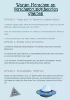 Vorschau - Stundenentwürfe - Leseverstehen Sachtext - Warum Menschen an Verschwörungstheorien glauben - Seite 3