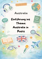 Vorschau - Arbeitsblätter - Materialpaket Australia - Deckblatt