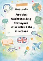 Vorschau - Arbeitsblätter - Australia Articles (Layout & structure of articles) - Deckblatt