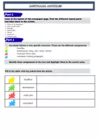 Vorschau - Arbeitsblätter - Australia Articles (Layout & structure of articles) - Seite 3