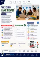 Vorschau - Unterrichtsreihen - Fake News & Medienkompetenz – Falschinformationen erkennen, Quellen prüfen & Verantwortung übernehmen - Seite 1