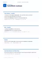 Vorschau - Stundenentwürfe - Kostenlos: Meine Merkblätter – Fit für Kompass 4 | Klasse 4 Baden-Württemberg | Grundwissen Mathe & Deutsch zum Nachschlagen - Seite 3