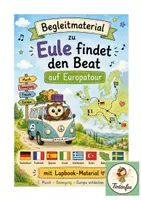 Vorschau - Arbeitsblätter - Eule findet den Beat, Europatour - Begleitmaterial - Deckblatt