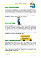 Vorschau - Arbeitsblätter - 5 englische Diktate mit Übersetzung für die 5. Klasse - Seite 1