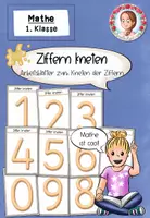 Vorschau - Arbeitsblätter - Ziffern kneten Stationskarten (1. Klasse) Mathe - Deckblatt