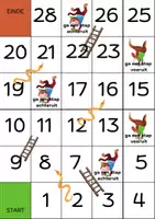 Voorbeeld - Ladderspel 3KK - 1ste leerjaar (thema hup en aap) - Voorblad