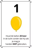 Voorbeeld - Ladderspel 3KK - 1ste leerjaar (thema hup en aap) - Pagina 1
