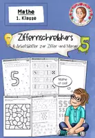 Vorschau - Arbeitsblätter - Arbeitsblätter Ziffer 5 Ziffernschreibkurs Ziffernweg (1. Klasse) Mathe - Deckblatt