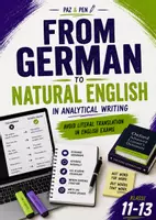 Vorschau - Arbeitsblätter - From German to Natural English - Avoid Literal Translation in Analytical Writing - Deckblatt