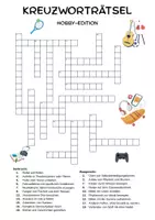 Vorschau - Spiele - Kreuzworträtsel - Hobby Edition - Deckblatt
