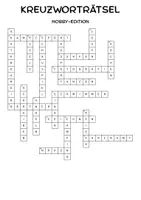 Vorschau - Spiele - Kreuzworträtsel - Hobby Edition - Seite 1