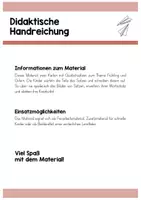 Vorschau - Aufgabenkarten - Quatschsätze - Frühling & Ostern - Seite 2