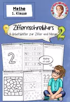 Vorschau - Arbeitsblätter - Arbeitsblätter Ziffer 2 Ziffernschreibkurs Ziffernweg (1. Klasse) Mathe - Deckblatt