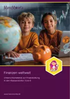 Vorschau - Stundenentwürfe - Unterrichtsidee Finanzbildung Finanzen weltweit - Deckblatt
