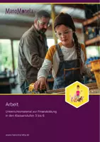 Vorschau - Stundenentwürfe - Unterrichtsidee Finanzbildung Arbeit - Deckblatt