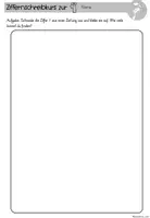 Vorschau - Arbeitsblätter - Arbeitsblätter Ziffer 1 Ziffernschreibkurs Ziffernweg (1. Klasse) Mathe - Seite 3
